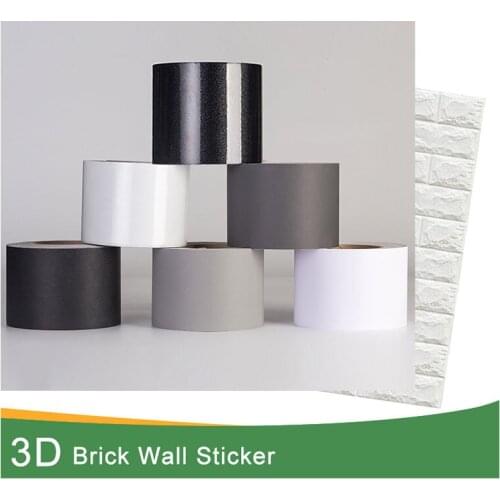 PVC Waterproof Marble Waist Line Wall Sticker Windowsill Floor Wall Border Decal Self Adhesive Solid Color Skirting Line