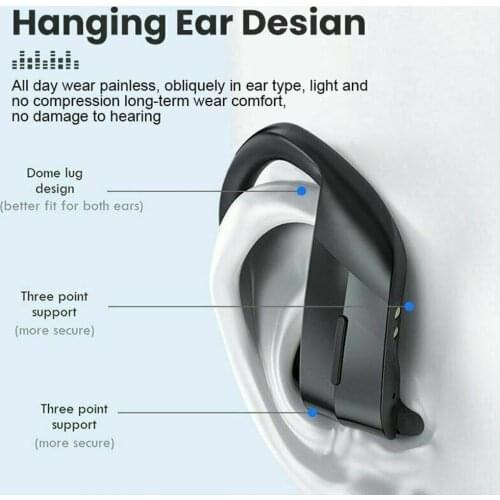 Tws Bluetooth-compatible 5.0 Earphones Wireless Headphones 258 Sport Earbuds Gaming Headsets With 300mah Charging Case