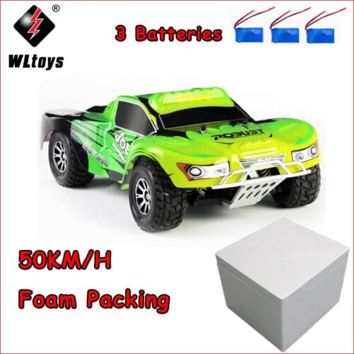 WLtoys RC Car A969 1/18 Scale Toy 2.4G 4WD 4CH 50km/h High Speed RC Drift Short Course Long Distance Control 4 wheel Drive Car
