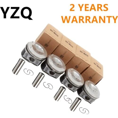 06H198151J 06H107065AM EA888 2.0T Pin21mm Engine Piston&Piston Ring Kit Set For Audi A3 A4 Q5 TT For VW Passat Tiguan Jetta Golf