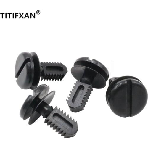 10PCS Car trunk sill trim plank fasteners for BMW E60 E93/3/5 series model high quality rivet clips