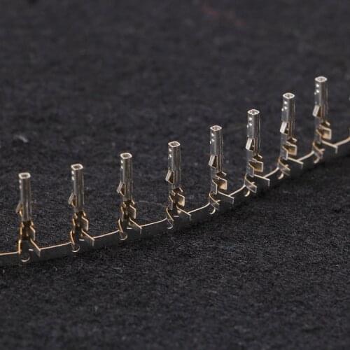 300 Pcs 4.2mm 5557 Computer Connector Terminals Female Needle Pin High Foot 649E