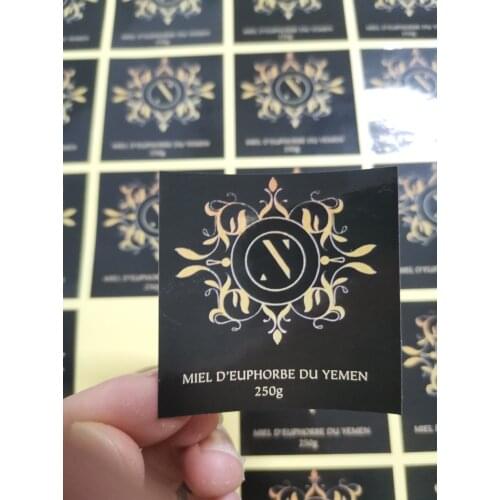 Personalized logo printing sticker lables