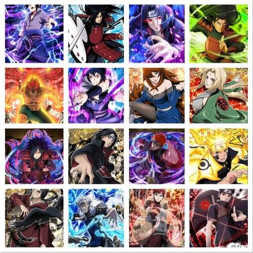 5D Diamond Painting Cross Stitch Kits Mosaic "Celebrity Kakashi Sasuke" DIY Home Decor Diamond Embroidery Full Drill