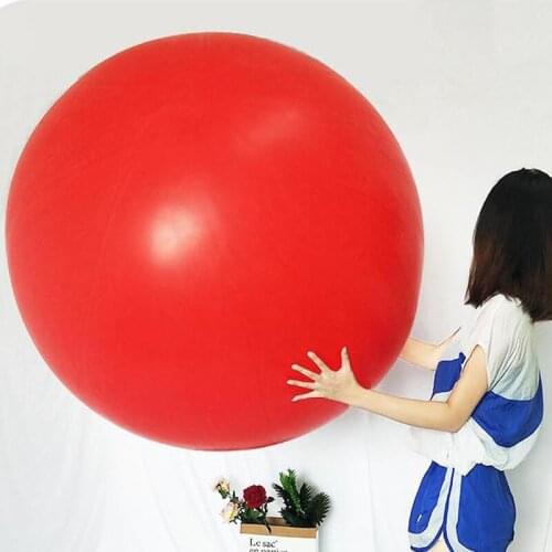 72 Inch Gaint Human Balloon Extra Large & Thick Latex Round Balloon Event Decoration for Party Performance B1