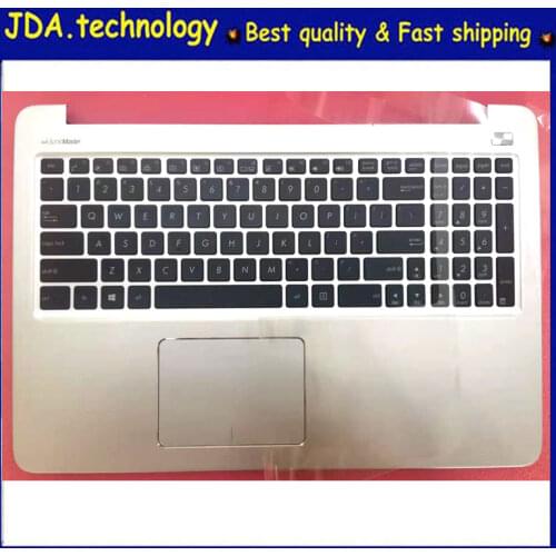 MEIARROW 95%New/org palmrest top case for ASUS K501 K501 V505L A501 N501 K501LB Upper Cover US Keyboard Touchpad