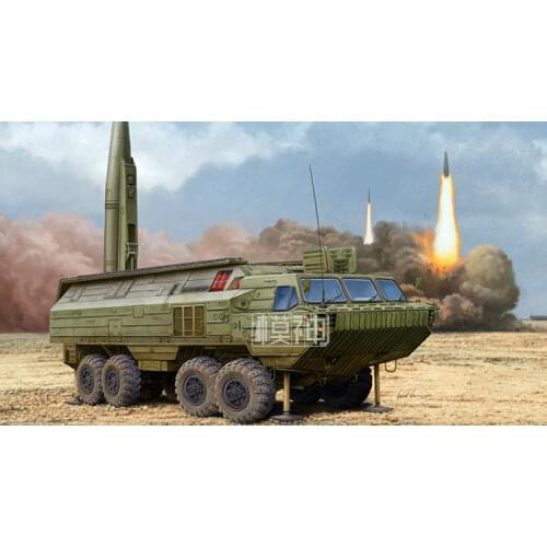 The Assembly Model of Military Armored Military Vehicles 1:35 SS-23 Soviet Missile Transport Truck 85505 Spider