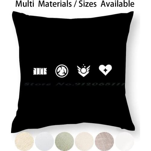 Valorant Game Pillow Case Throw Pillow Cover Cotton Linen Flax Raze Killjoy Sova Omen Riot Games Valorant Game Cypher Brimstone