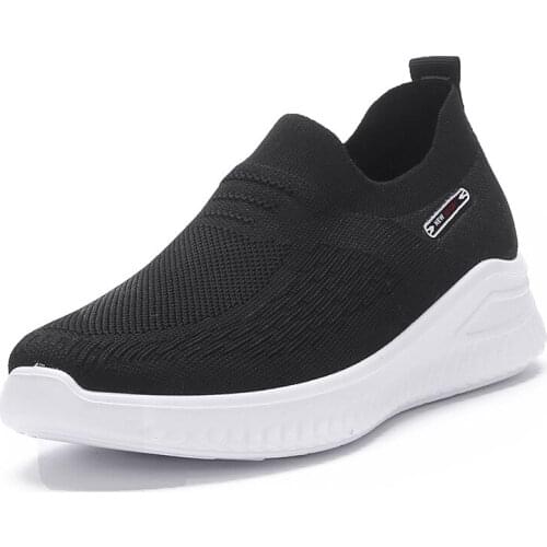 2021 Latest Women Summer Sneaker Walking Running Socks Shoes Round Toe Casual Breathable Non Slip Gym Sport Shoes For Female