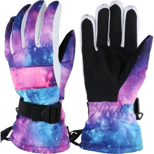 -30 Degree men women boy girl chidren kids ski gloves Snowboard Gloves Motorcycle Winter Skiing Climbing Waterproof Snow Gloves