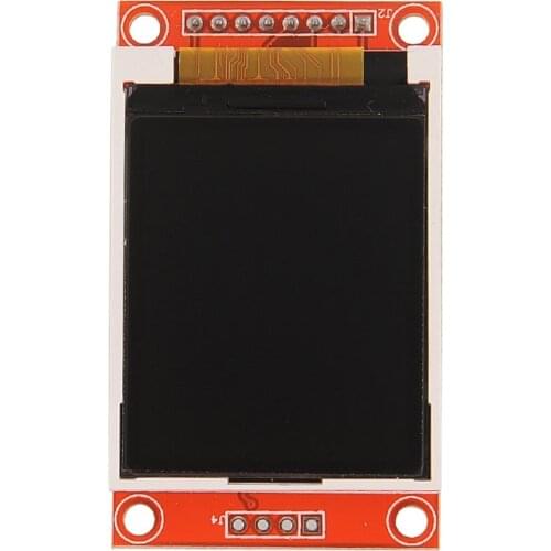 WQScosea Q8S-23 128*160 1.8" 1.8 Inch SPI Serial Color TFT LCD Display ST7735S module + Red PCB Adapter Board 51/AVR/STM32/ARM