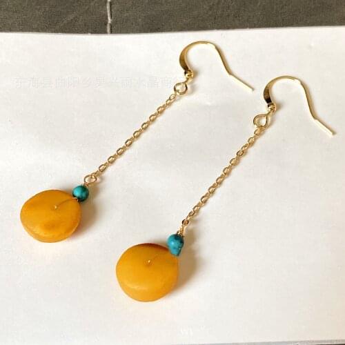 Prasarita Women's Gold Earrings