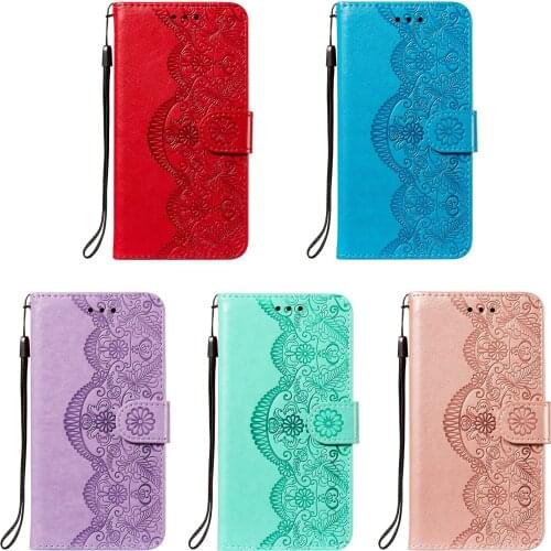Flower Vine Embossed Pu Leather Shockproof Phone Case for LG Stylo 7 5G Card Slot Wallet Photo Frame Kickstand Back Cover
