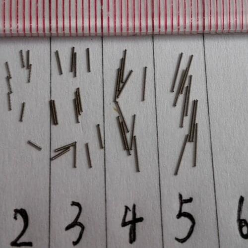 10pcs Stainless Steel 304 spring wire diameter 0.08mm outer diameter 0.75mm