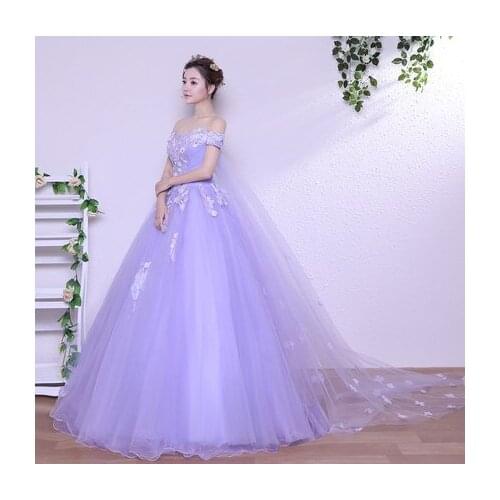 Light lavender flower carnival ball gown cartoon vintage medieval dress Renaissance princess fairy costume Victorian dress/Marie