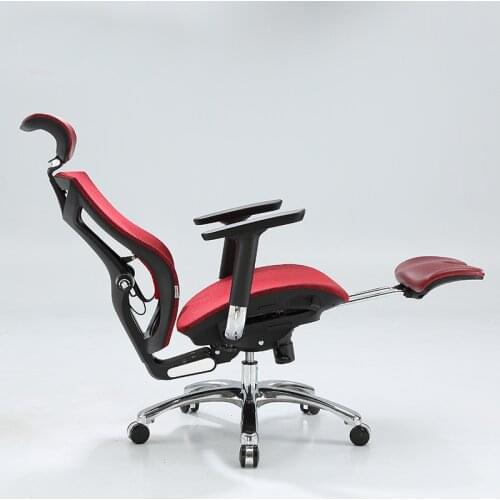 Protect Waist Lumbar Ergonomic footrest CEO Rocking Mesh Office Furniture Office Chair High-end Manager
