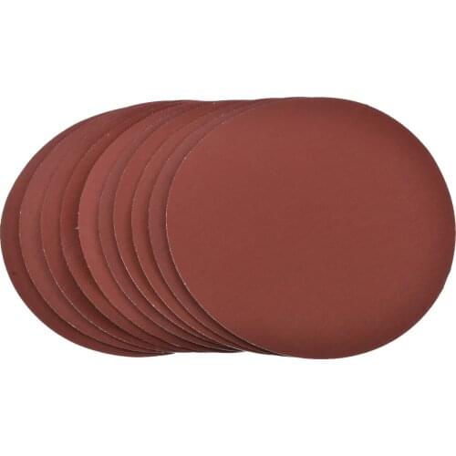 10pcs 2000 Grit Sanding Disc 6inch Hook Loop Sanding Discs Pad Aluminum Oxide Sander Paper For Metal Wood Polishing Finishing