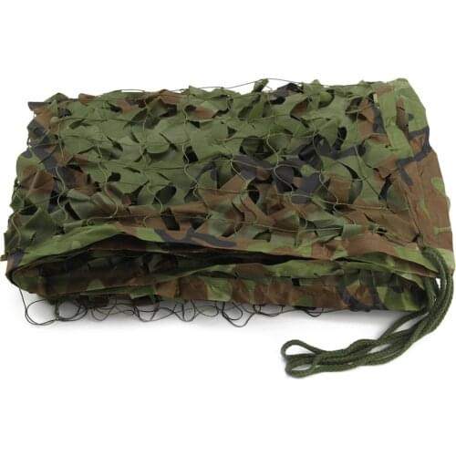 3M*5M Woodland Camouflage Net Hunting Camp Camo Netting Shooting Hide Army
