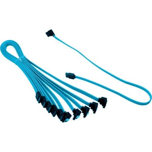 5pcs 18" SATA 3.0 Cable SATA3 III 6GB/s Right Angle 90 Degree for HDD Hard Drive SATA III to Right Device Cables 2020 New