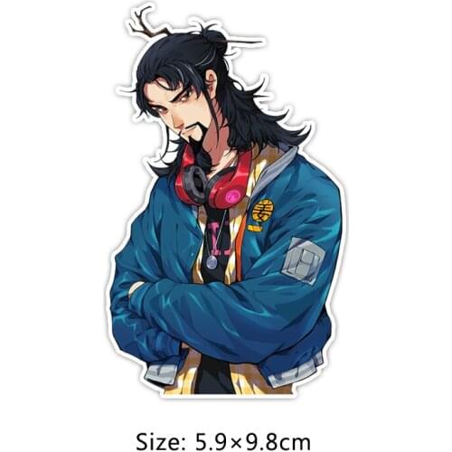 3M Car Stickers Laptop Sticker Anime Legend of Deification Decals KK Pegatinas Matt Skateboard JDM JEEP Van Bike Offroad RV A4