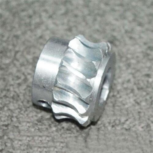 Worm Gear Aluminum Alloy Worm Gear 15T for Kenwood Vitek Meat Grinder 12 Type Meat Grinder Spare Parts
