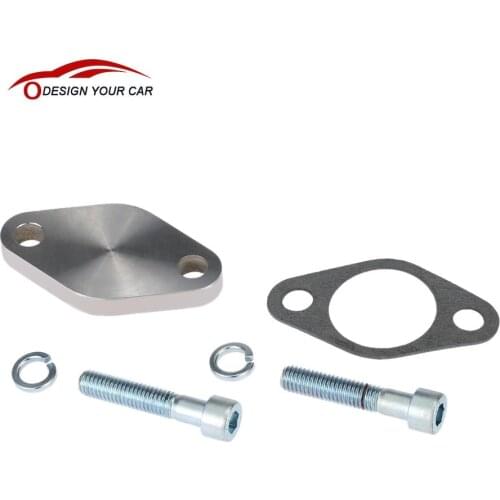 8mm EGR Valve Blanking Block Plates Kit with Gasket for BMW E53 E65 E66 E38 E39 E46 E90
