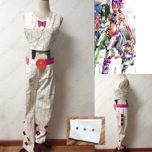 JoJos Bizarre Adventure Jolyne Cujoh Jolyne Kujo Cosplay Costume custom made
