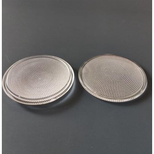 KU-50 High quality Led Lens Cover, Diameter 50mm, Materials PMMA ,Transparent Color, Bead surface