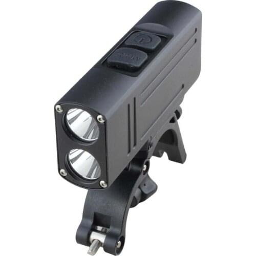 NITENUMEN X2E 2xCREE XM-L2 U3 1600 Lumens USB Rechargeable LED Bicycle Light (1x18650 Build-in)