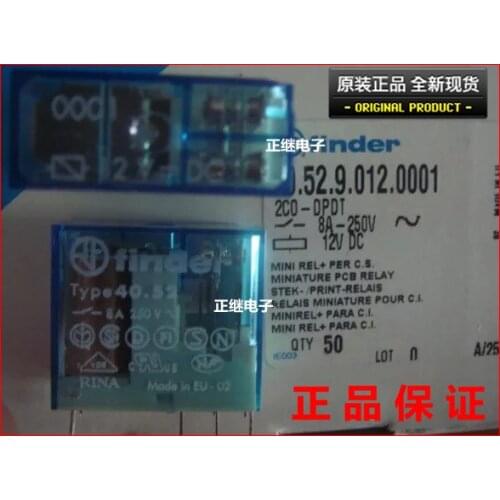 New and original / 40.52.9.012.0001 Type40.52 12VDC relay