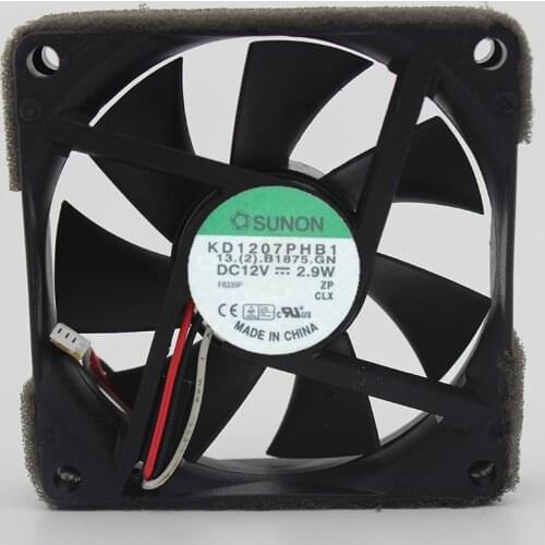 Brand new original KD1207PHB1 CPU cooling fan 12V 2.9W 70*70*15MM