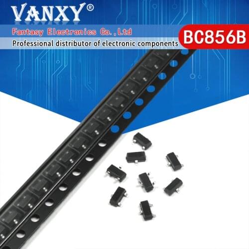 100PCS BC856B SOT23 BC856 SOT SMD SOT-23 3B new transistor