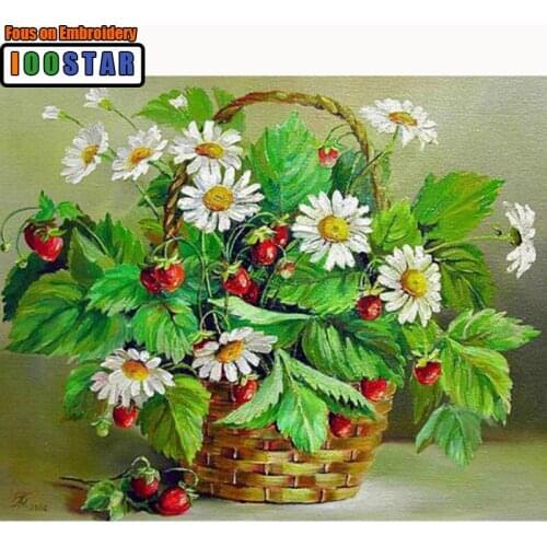 Full Square Diamond 5D DIY Diamond Painting Photo Custom "All kinds of daisy" 3D Embroidery Cross Stitch Mosaic Decor