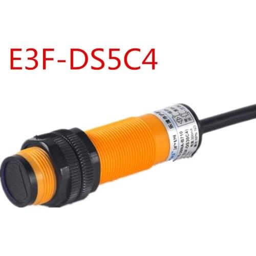 Diffuse sensor photoelectric switch E3F-DS5C4 three line NPN often open