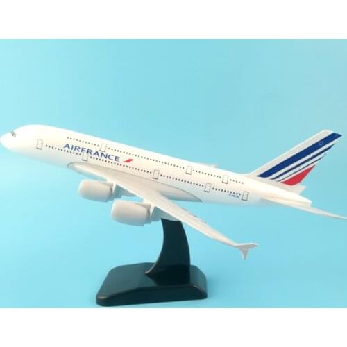 20CM Diecast Plane Model Concorde Air France Airplane 1/350 Scale Diecast Airplane Aircraft Alloy Model Kids Toys Collections