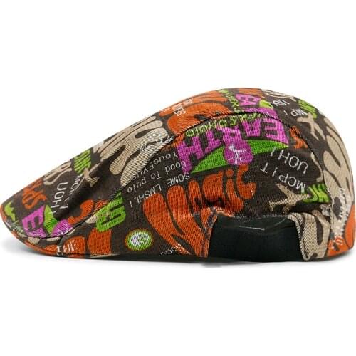 2021 Spring and Summer Thin Ivy Hat Lady Fashion Newsboy Cap Men Outdoors Casual Beret Caps 56-58cm