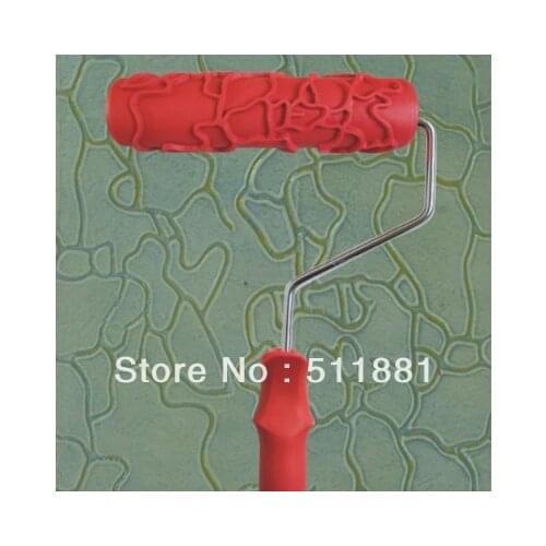 7'' Random pattern abstract diatom mud 180mm knurled roller rubber roller tool knurled rollers