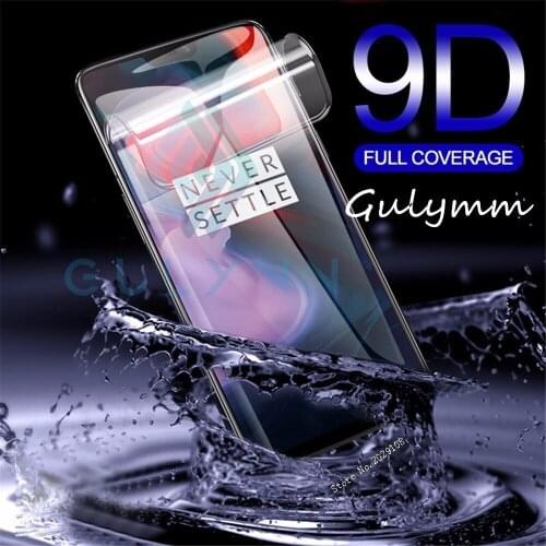 9D Screen Protector For ONE PLUS 5 5T Full Hydrogel Film For Oneplus 7 PRO 6 5T 8 8Pro Soft Protective Film Not Glass HD Cover
