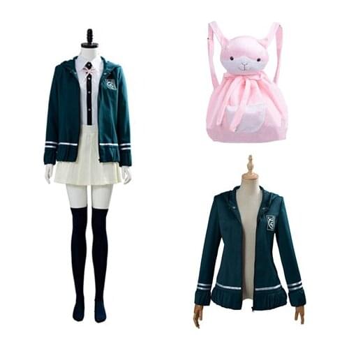 Anime Chiaki Nanami Cosplay Danganronpa 2 Cosplay Japanese School Uniform Halloween Costume For Women Girls Xmas Gift