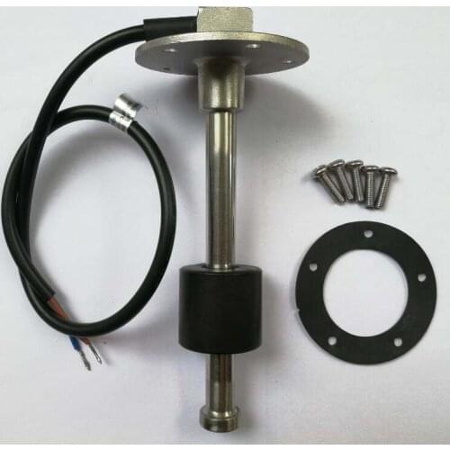 Marine Boat Yacht Truck RV Fuel Water Tank Level Sensor Sending Unit 240-33ohms 304 Stainless Steel 100-500mm