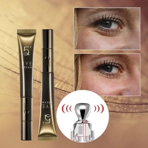 Electric Massager Eye Cream Collagen Anti Wrinkle Tight Repair Serum Face Dark Circles Remover Ageless Skin Care