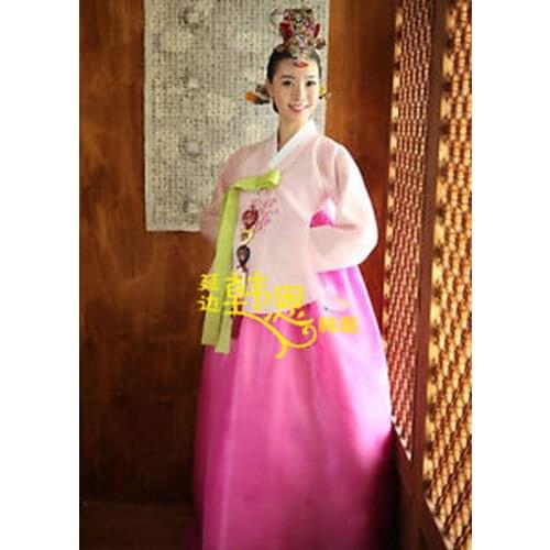 Hanbok Dress Traditional Korean Ceremony Costume DANGUI Korean Royal Costume