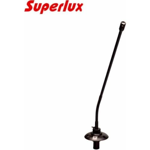 Superlux PRA528BM Gooseneck condenser microphone for conference work with phantom power
