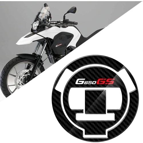 G650gs Tank Cap Cover 3D Carbon Motorcycle Sticker Fuel Cap Protector Decals Case For BMW G650GS G650 GS 2008
