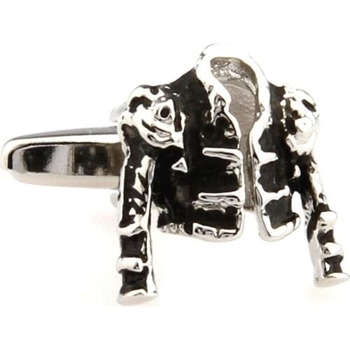 Lepton Hot Sale High Quality Men Jewelry Michael Jackson Dancing Clothes Design Cufflinks For Shirt Wedding Gift,Free Shipping