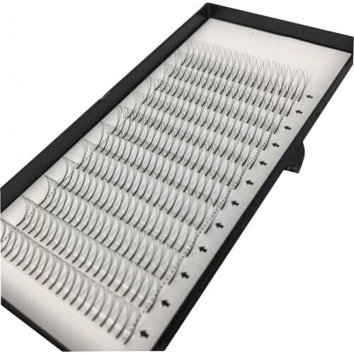 ME.LASH 1 Case Long Knot 3D 0.10mm C/D Curl 8mm to 15mm Natural Soft Premade Fans Eyelash Extensions Clustered Volume Eye Lashes