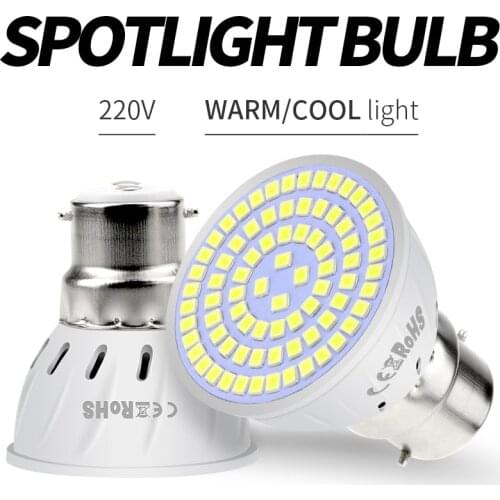MR16 Spotlight E27 LED Bulb 5W 7W Bombilla LED GU10 Bulb E14 Spot Light gu 10 LED 220V GU5.3 Corn Lamp B22 Home Lighting 2835SMD