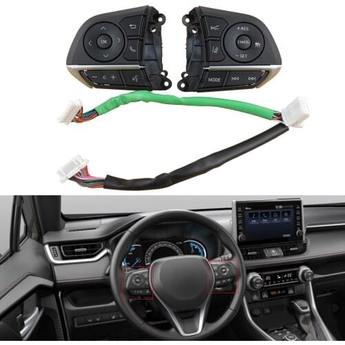 New Style Steering Wheel Cruise Control Buttons Remote Control Volume Switch 84250-06850 For Toyota Avalon Camry RAV4 2018 2019