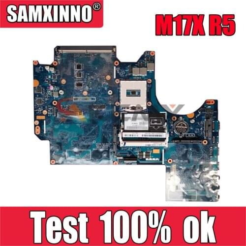 Original Laptop motherboard For DELL Alienware M17X R5 Mainboard CN-05RW0M 05RW0M VAS00 LA-9331P SR13H DDR3L