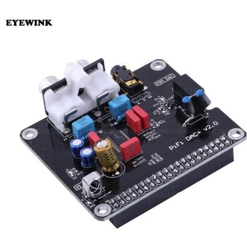 PCM5122 HIFI DAC Audio Sound Card Module I2S 384KHz with LED Indicator for Raspberry Pi B+ for Raspberry Pi 2 Model B